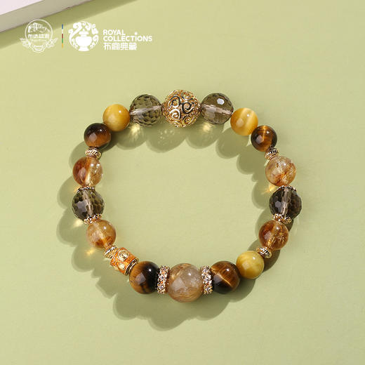 布达拉宫虎眼石水晶多宝手串 商品图2