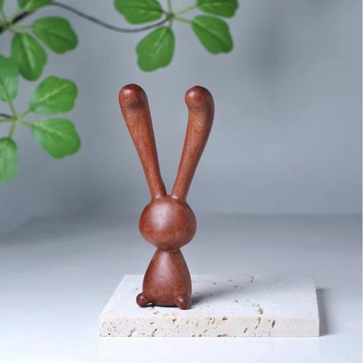 乌檀木小兔子按摩棒 商品图3