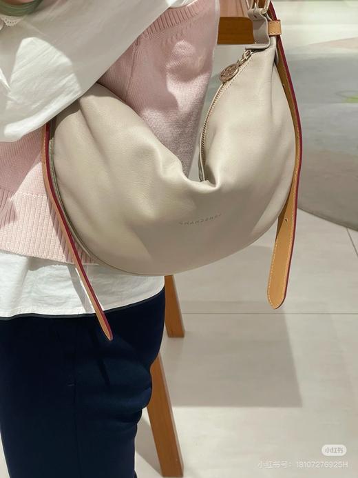 LC珑香 SMOOTHIE羊皮 半圆几何包单肩斜挎包 特惠 Z-15237 商品图8