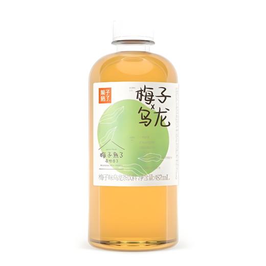 【亚欧超市】果子熟了梅子味乌龙茶饮料487ml/瓶 商品图0