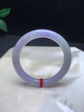 612835，54紫罗兰圆条，细糯 带粉紫底，清新秀气