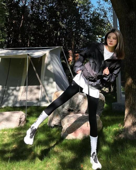 秋冬款，凯乐石小太阳瑜伽运动休闲紧身打底裤 商品图5