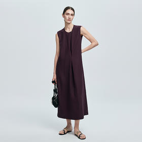 棉仓363616034-初棉25春夏无袖-两穿结构无袖连衣裙