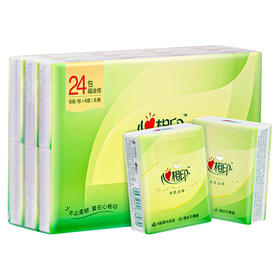 C3624（条装）心相印茶语丝享系列24包装四层纸手帕（超迷你）