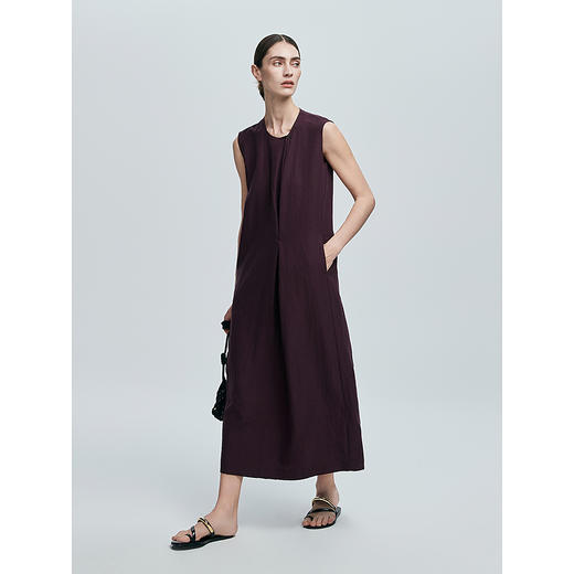 棉仓363616034-初棉25春夏无袖-两穿结构无袖连衣裙 商品图4