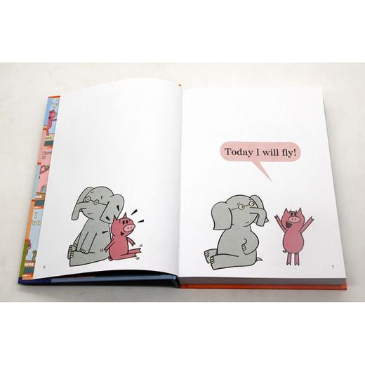 小猪小象5个故事精装合集1 英文原版 An Elephant Piggie Biggie 吴敏兰绘本 莫威廉斯 Mo Willems 情商教育培养 英文版进口英语书 商品图2