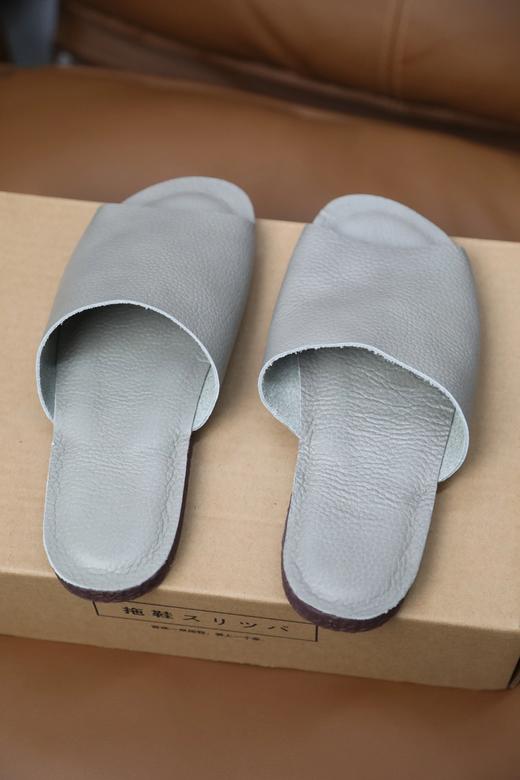 LPIUTY品牌直发！手工超软牛皮拖鞋 B032506 商品图12