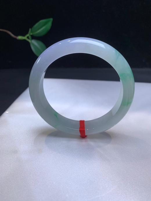 612833，55.5春彩特色手镯，有紫有绿 ，整条均匀干净，特清新甜美 商品图2