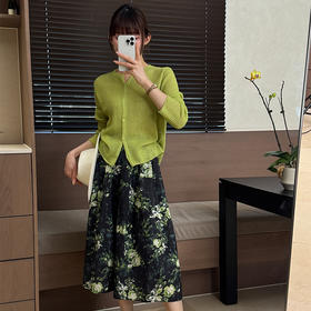 【不退不换】良木礼镂空针织衫（0424986）