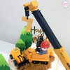 新款3D立体挖掘机蛋糕  | 机身可360°旋转，挂钩可上下伸缩，真实模拟挖掘场景 商品缩略图4