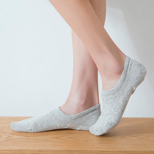 夏薄短袜日式无印女士船袜 A-4575 商品图3