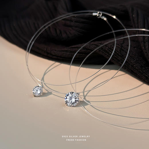 人鱼之泪项链 百搭锁骨链 商品图7