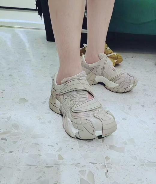 Westory2025年夏季新款超轻厚底魔术贴老爹鞋慢跑运动鞋W25CM75561 商品图7