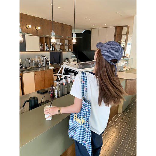 <曾小咸推荐>现货秒杀！卖完不补 ！微信打折价！韩系趣味撞色短袖 日常109.99 立减50 秒杀59.99！ 商品图4