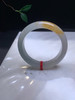 612828，58 特色冰黄手镯，版型好，白冰底，带一截清新靓丽黄翡 商品缩略图0
