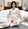 【冰丝触感☁️ 夏日必备】高级感轻奢家居服✨清凉又显瘦外穿都超有范儿！冰丝睡衣  高级感轻奢薄款家居服 商品缩略图0