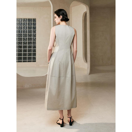 棉仓363616026-初棉极简花苞连衣裙 商品图4