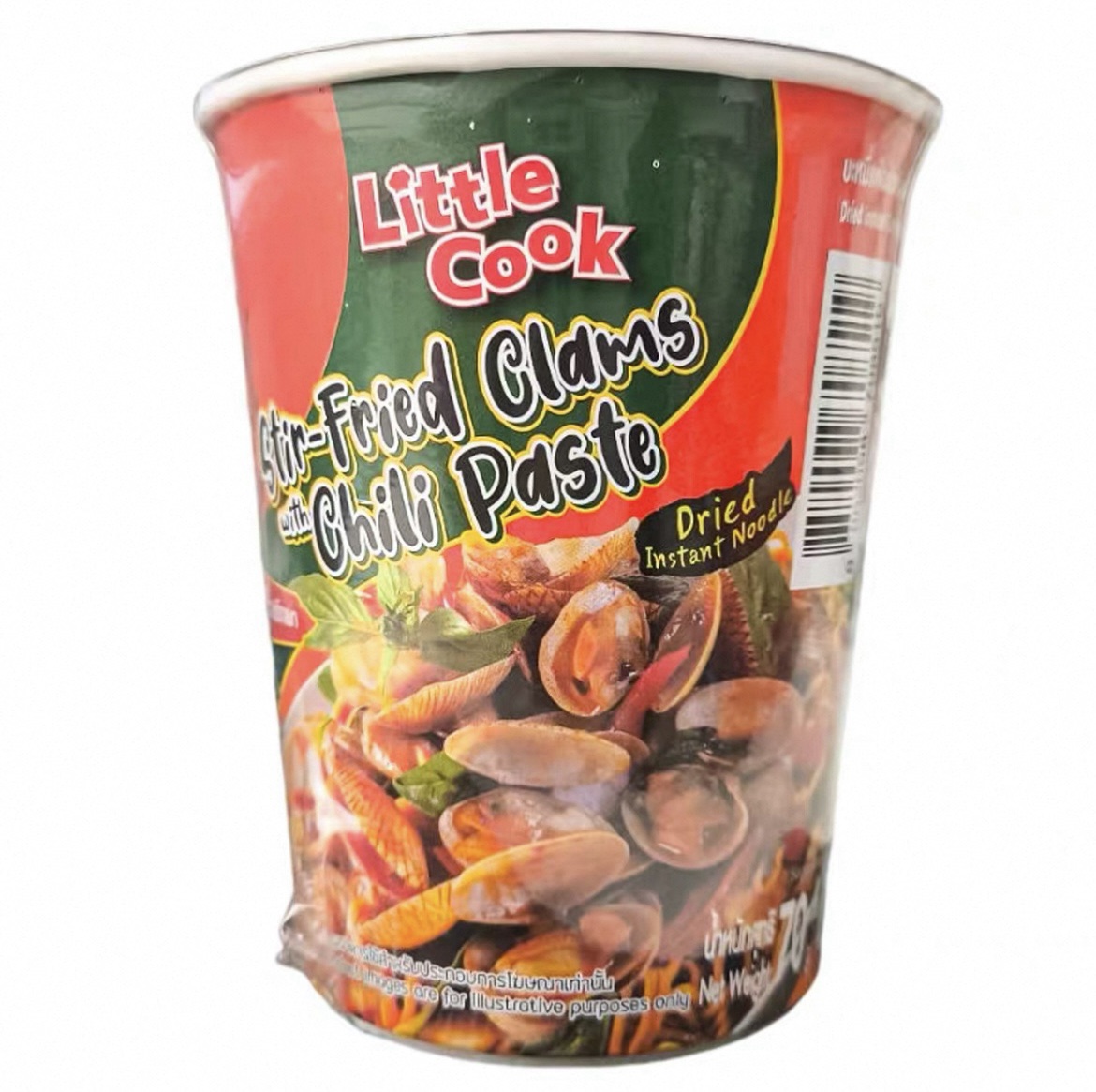 泰国小厨师LittleCook泰式椒膏炒蛤蜊风味70g