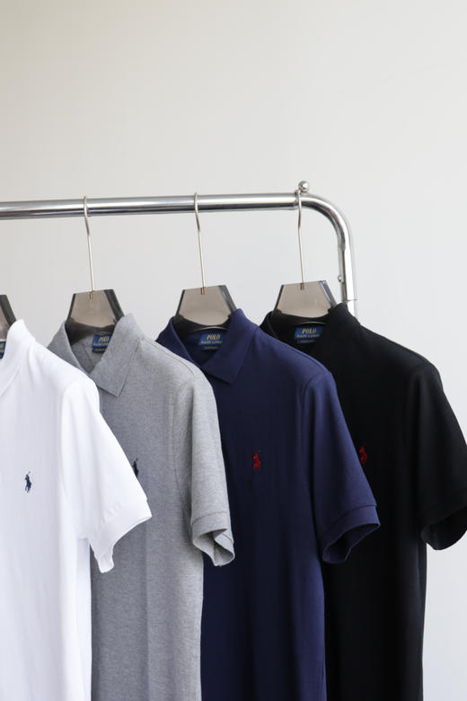 R.L 常青经典款小马标 翻领短袖POLO衫 TX469 商品图5