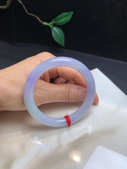 612835，54紫罗兰圆条，细糯 带粉紫底，清新秀气 商品图5