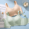 【大胸显小】轻薄透气兔耳杯内衣女无痕抹胸防走光提拉防垂收副乳浅颜茉莉 商品缩略图6