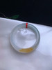 612828，58 特色冰黄手镯，版型好，白冰底，带一截清新靓丽黄翡 商品缩略图5