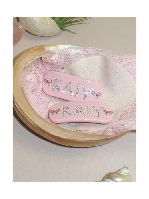 Kaiy Xiao · KAIY钻扣蝴蝶结发夹 商品图0