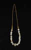 春秋老水晶18k金铜钱项链 商品缩略图1