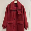 【线上专属】羊毛大衣（24801179胭脂-设计师） 商品缩略图2