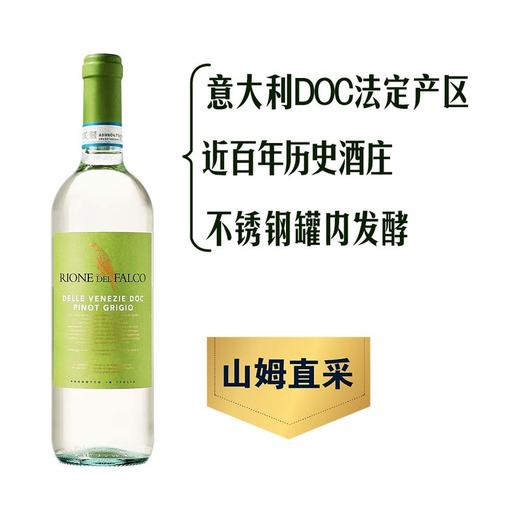 MM 山姆 Rione del Falco意大利进口 灰皮诺干白葡萄酒 750ml 商品图0