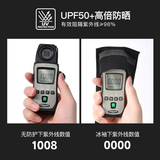 夏季骑行防晒冰袖男防紫外线户外开车钓鱼护臂透气冰丝袖套手袖女 商品图2