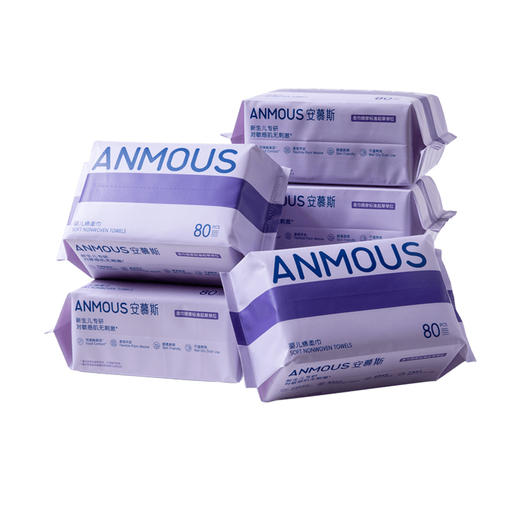 安慕斯紫包绵柔巾80抽 商品图2
