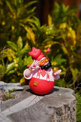 四喜财神-桃夭夭-9cm