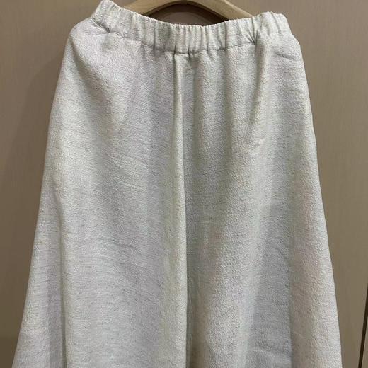 【线上专属】半裙（24806125-羊毛白-设计师） 商品图1