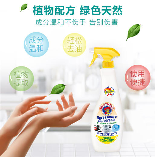 大公鸡管家 多能油污净（柠檬）600ml 商品图3