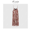 03-4潘依绣丁丁宠粉【巴黎香颂】重工植绒烧花度假风吊带连衣裙W-63017 商品缩略图1
