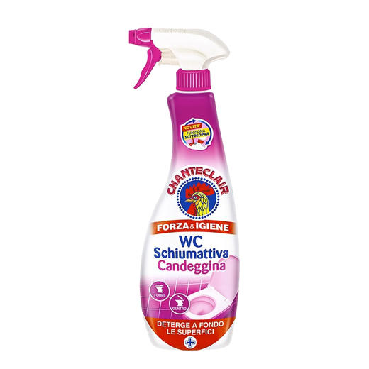 大公鸡管家 马桶洁厕液（漂白款）粉625ml 商品图0