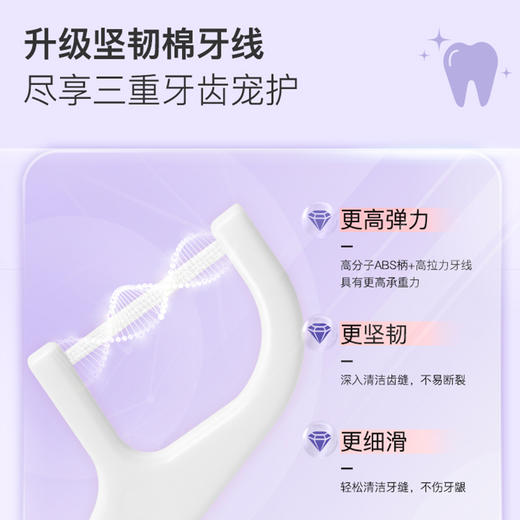 舒客专效洁齿牙线棒50支 商品图1