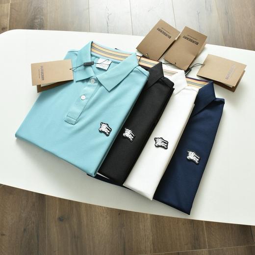Burb*rry/巴宝莉 25ss夏季男士高端商务休闲翻领短袖polo衫 商品图1