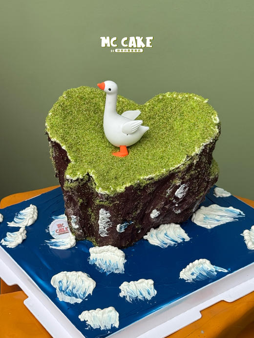 爱心岛微景观蛋糕/三十鹅立 商品图0