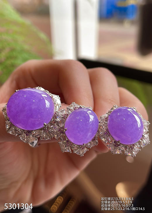 冰粉紫罗兰蛋面套装【5301304】具体价格微信咨询 商品图5