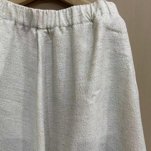 【线上专属】半裙（24806125-羊毛白-设计师） 商品图2