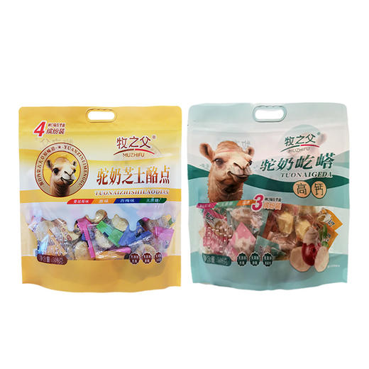 牧之父驼奶屹㟷I驼奶芝士酪点508g 商品图5