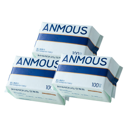 安慕斯AMS-BCT-100珍珠纹绵柔巾100抽 商品图1