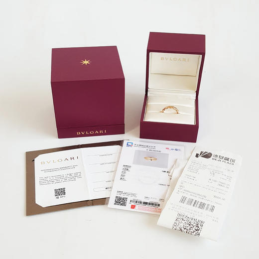 【95新】BVLGARI宝格丽Serpenti Viper系列18K玫瑰金蛇骨戒指53号中性款现售价：6000！230425TB02 商品图1