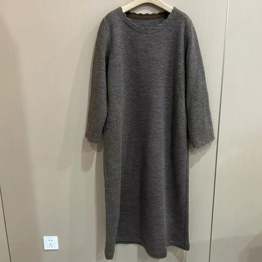 【线上专属】新中式连衣裙(25707040-青骊-高定款） 商品图0