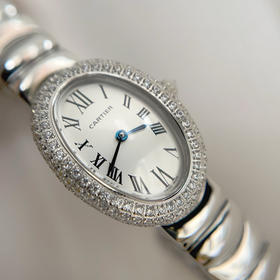 卡地亚浴缸Baignoire1920系列，进口瑞士石英机芯，316L精钢表壳表链，淬火钢蓝指针，标志性罗马表盘，弧形水晶镜面，月牙形表链环环相扣❕❕❕