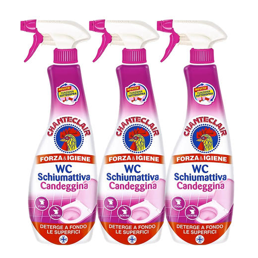 大公鸡管家 马桶洁厕液（漂白款）粉625ml 商品图2