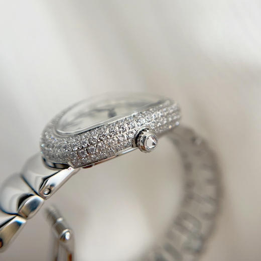 卡地亚浴缸Baignoire1920系列，进口瑞士石英机芯，316L精钢表壳表链，淬火钢蓝指针，标志性罗马表盘，弧形水晶镜面，月牙形表链环环相扣❕❕❕ 商品图4