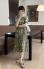 【现货】良木礼绿底印花连衣裙（531208） 商品缩略图1